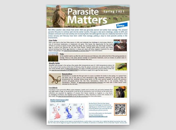 Parasite Matters Spring 2021